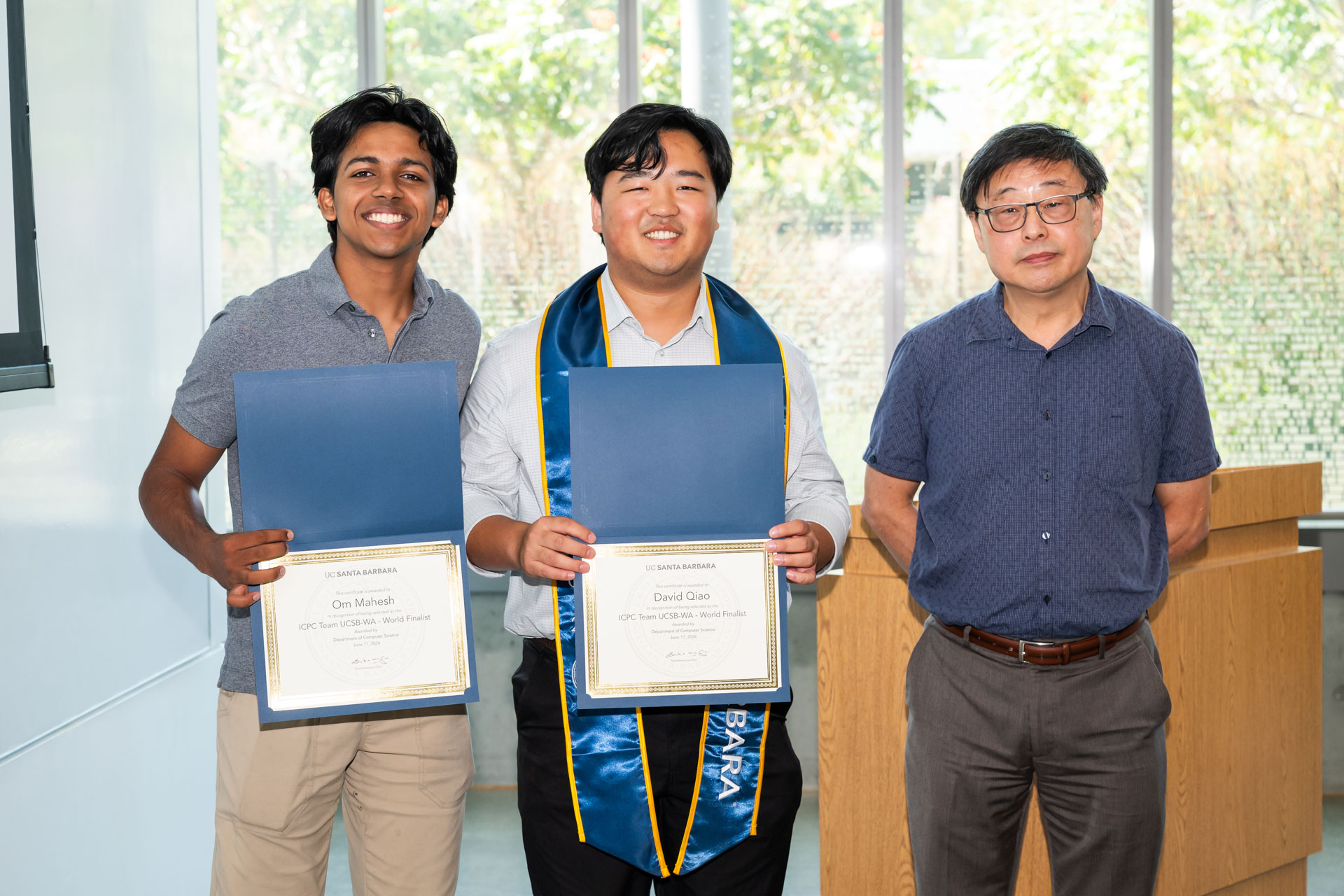 Om Mahesh & David Qiao