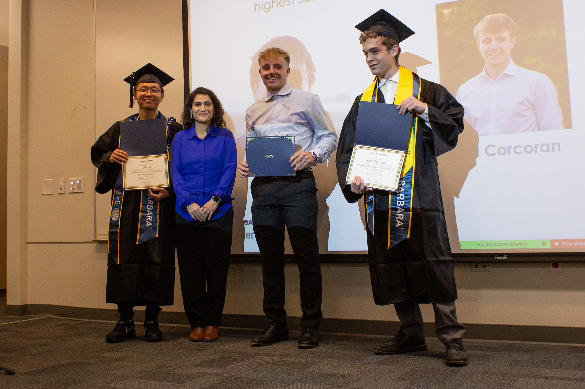 Tianle Yu, Will Corcoran, Jacob Fingerman