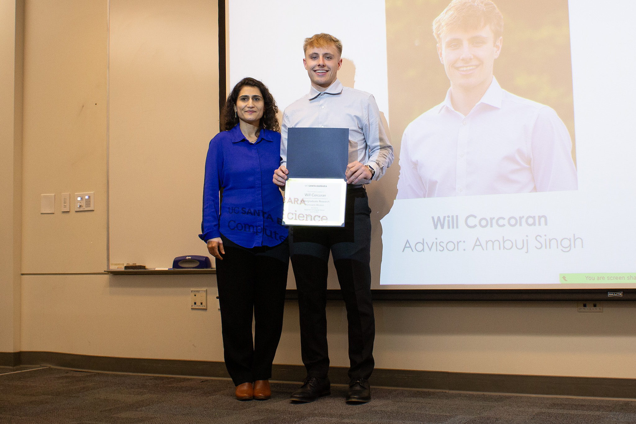 Outstanding Undergraduate Research