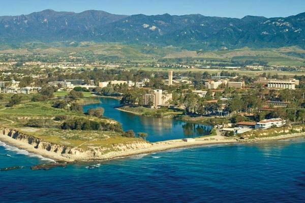 UCSB aerial view