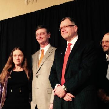 Professor Petzold recieves the Distinguished Alumni Achievement Award 